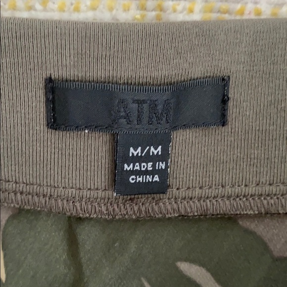 ATM Anthony Thomas Melillo Silk Camo Skirt M - Picture 10 of 10